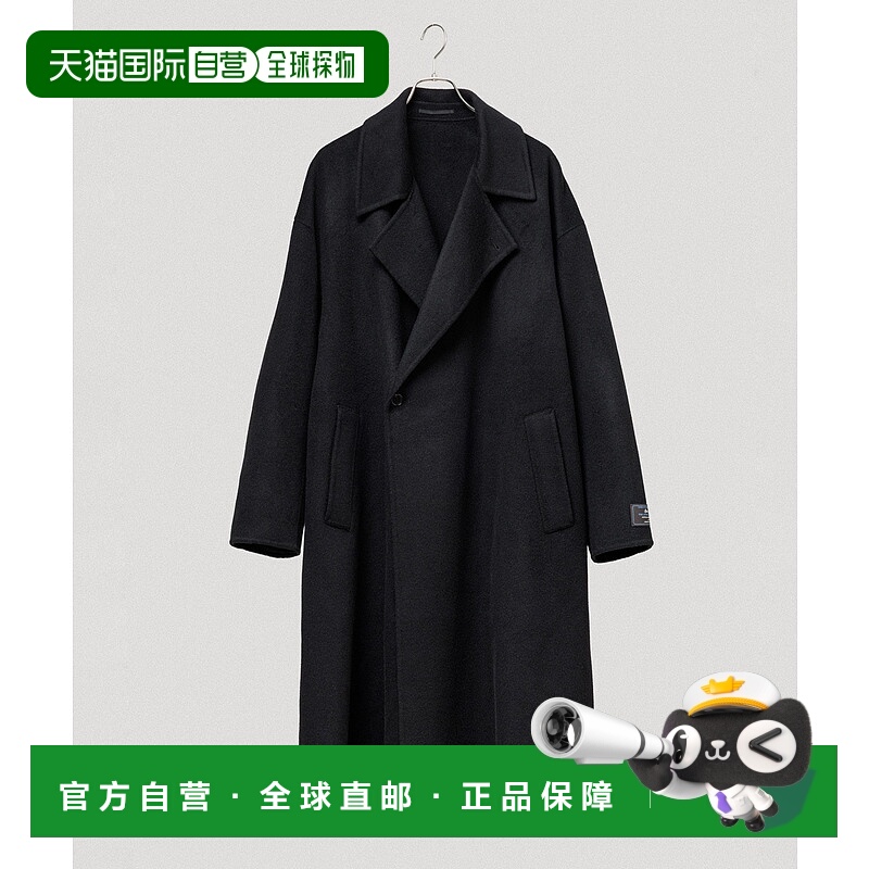 1h可退 日本直邮Adam et Rope' 男装 双面羊毛 半双排扣立领大衣