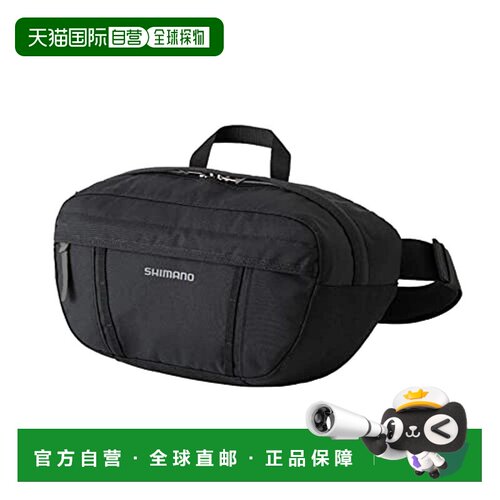 【日本直邮】Shimano禧玛诺 腰包22 Extra BW001V 黑色 M斜挎包