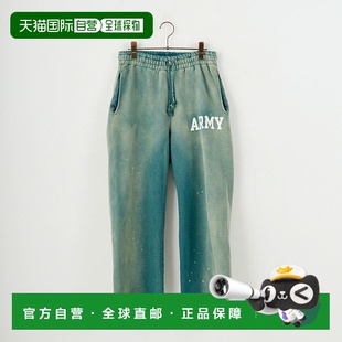 男装 WOW 宽松猎绿复古运动裤 BW252 1h可退 ASP卫裤 日本直邮BOW