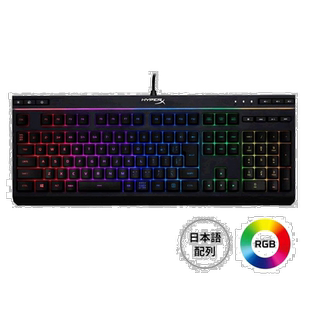 【日本直邮】[日文键盘]极度未知Alloy Core RGB电竞键盘LED背光