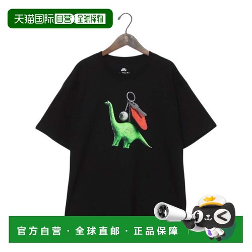 日本直邮NIKE 男士短袖T恤 SB LSE DINO KEYCHA IH1432010 黑色 T