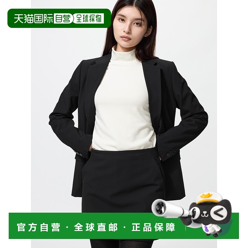 日潮跑腿UNIQLO优衣库 保暖 Heattech 高领 T 恤/长袖 480868