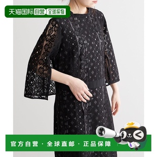 R05096EW10356 缝蕾丝连衣裙 日本直邮RANAN 袖