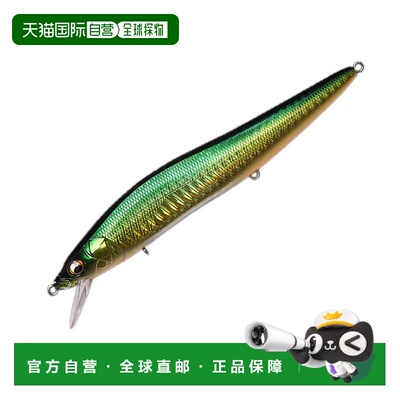 日本直邮Megabass ONETEN MAX LBO SW 135mm GG 金绿 41327