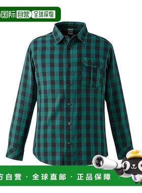 日本直邮Millet 男士长袖保暖格纹衬衫 MIV03136-N4238 衬衫户外