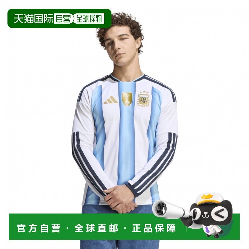 日本直邮adidas 2026阿根廷代表队主场长袖复刻版男款足球复刻版,运动/瑜伽/健身/球迷用品,足球服,淘宝优惠券,粉丝福利购,淘宝优惠卷