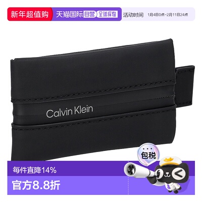 日本直邮Calvin Klein美国CK卡包名片包男士经典简约K50K510923