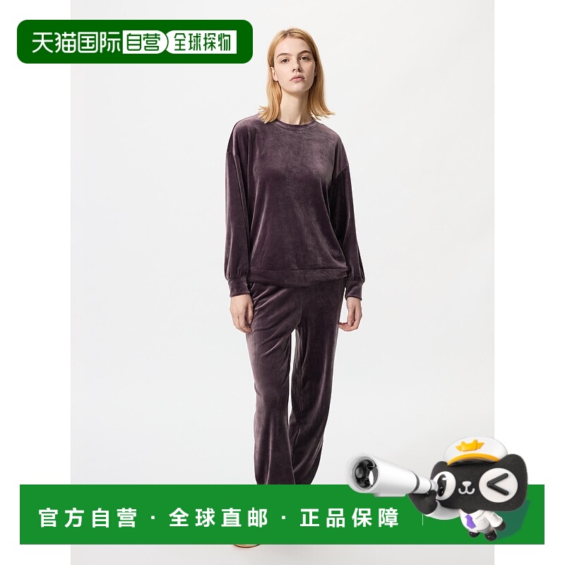 日潮跑腿UNIQLO优衣库 弹力休闲套装/长袖 478865