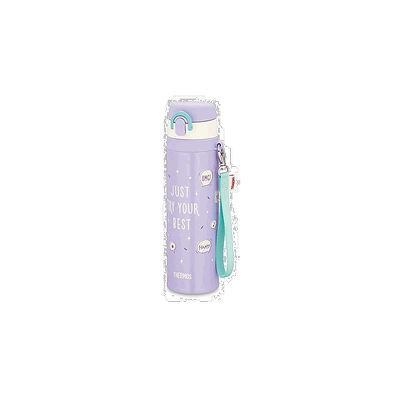 【日本直邮】Thermos膳魔师 真空断热便携水壶550ml 紫色  JNT-55