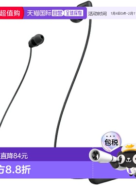 【日本直邮】索尼sony无线耳机 WI-C100:蓝牙适用/IPX4防水 黑色