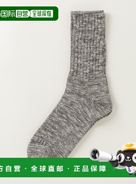1h可退 日本直邮ROSTER SOX 男女同款 B袜子 经典厚实棉感舒适透