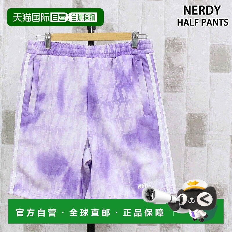 日本直邮NERDY 单色水彩印花短裤 [NE8621EW001092]
