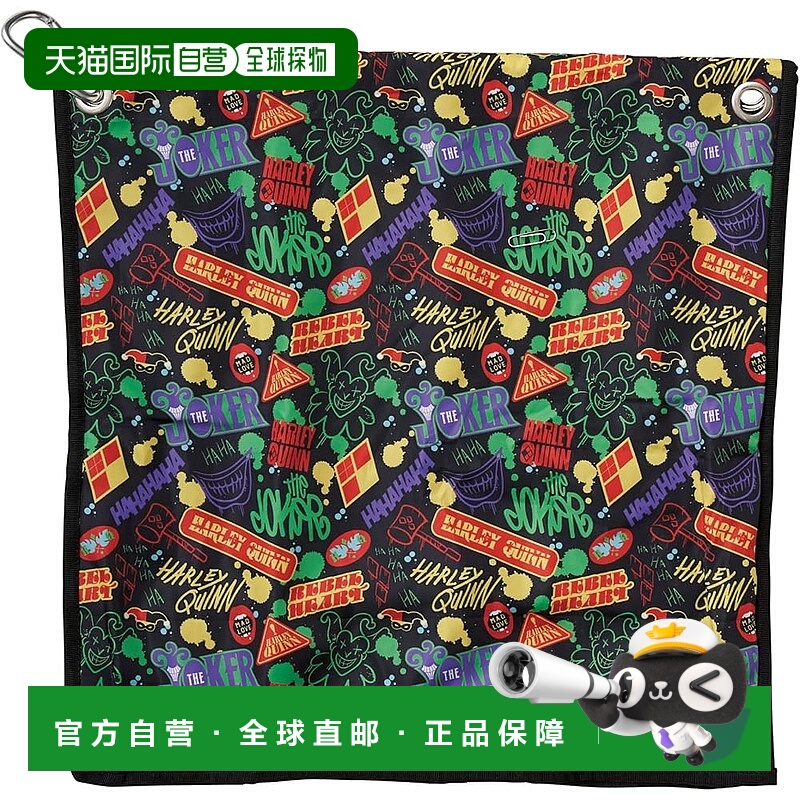 【日本直邮】丸真 大号高尔夫毛巾 DC 小丑和哈莉 奎茵 410505250