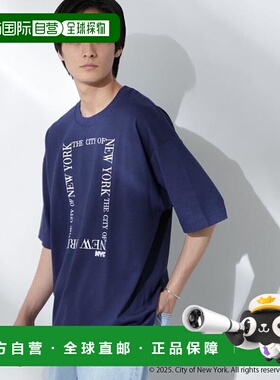 1h可退 日本直邮NANO universe Anti Soaked(R)×NYC 方形刺绣 防