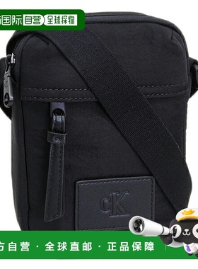 日本直邮Calvin Klein 男女士单肩包 Outlet 黑色 4G3089G-001 CA
