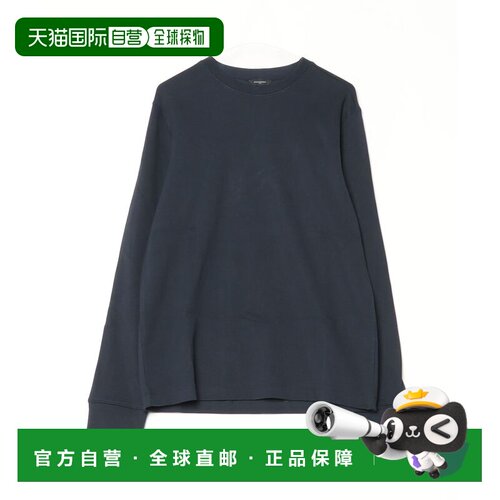 日本直邮BANANA REPUBLIC 男士 长袖迷你罗纹圆领T恤 916027