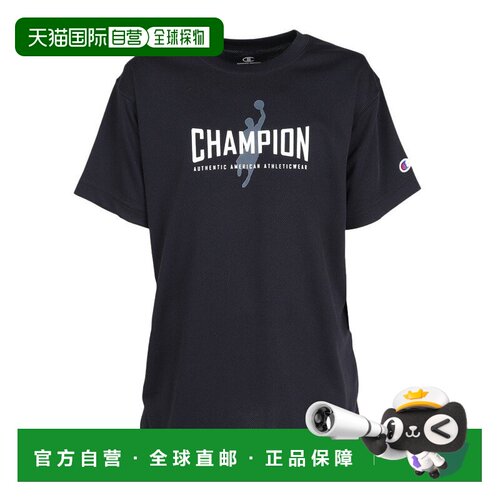 日本直邮Champion 冠军儿童篮球服 男童短袖T恤 CK-DB346 090
