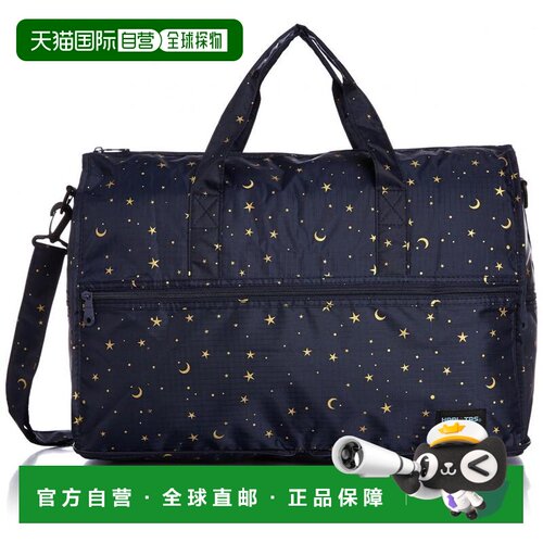 【日本直邮】HAPITAS 折叠波士顿包 M 中型斜挎包 170藏蓝星空