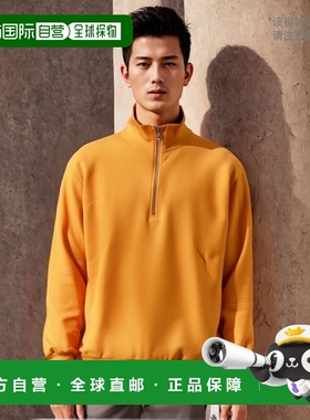 日本直邮Healthknit 经典运动衫 54022 灰灰色红色芥末色褪色黑色