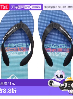 日本直邮Quiksilver 儿童沙滩凉鞋 MOLOKAI CORE YOUTH 24SP