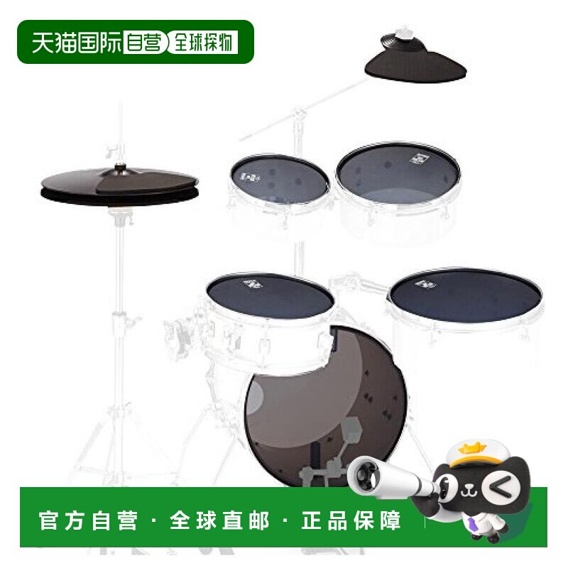 【日本直邮】pearl乐器工具架子鼓消音鼓面套装RT-SLP经久耐用图片