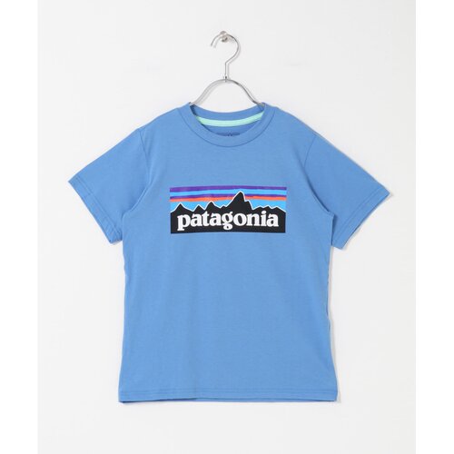 1h可退 日本直邮patagonia 儿童 有机棉P-6 Logo圆领T恤 CD261103