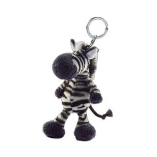 自营｜Nici斑马钥匙圈圈环加粗圆形大小钥匙扣简约创意挂件硅胶