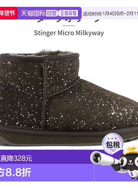 日本直邮EMU Australia 女士羊皮靴W131862025 秋冬款Stinger Mic