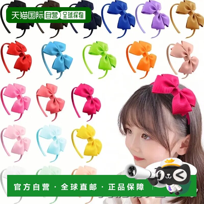 日本直邮发带 女童 儿童用发箍发饰蝴蝶结