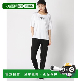 日本直邮REEBOK 女士5分袖T恤与短裤套装 服装套装