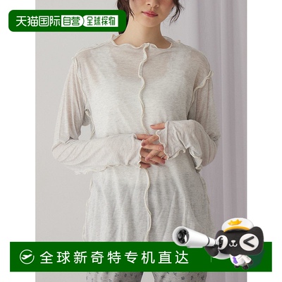 1h可退 日本直邮merry jenny 女士透气彩色修边圆领T恤 282542700