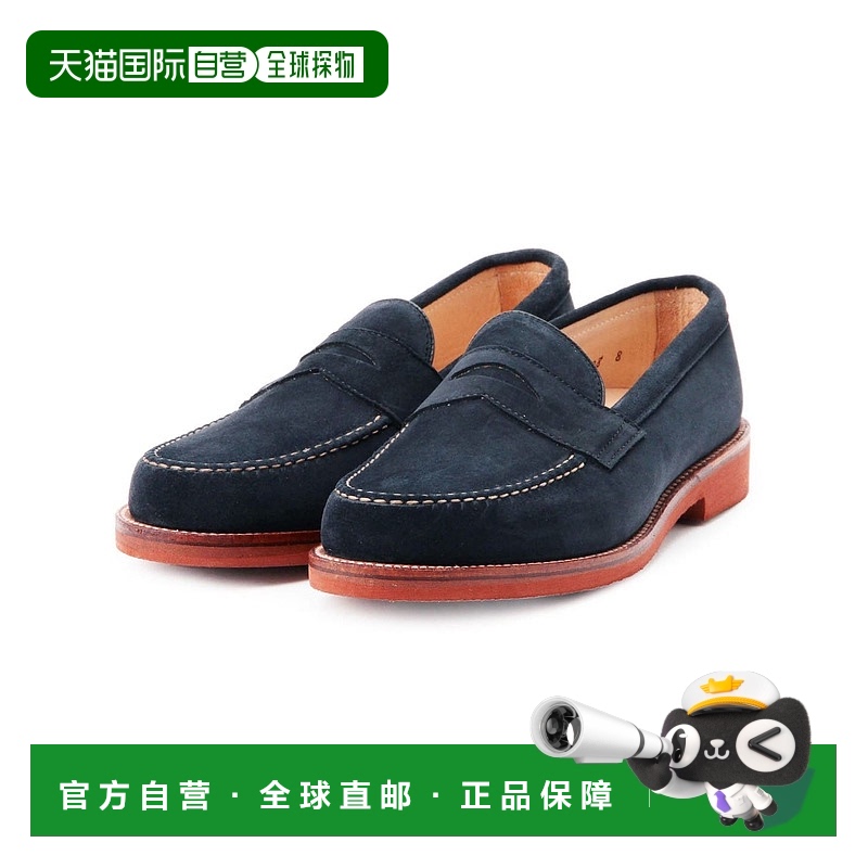 1h可退 日本直邮ALDEN男士特别定制款Penny Loafers磨砂皮鞋 优雅