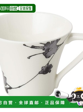 【日本直邮】NARUMI 马克杯 黑色植物黑色 110cc  日本制造 51230