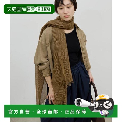 日本直邮官方授权 GALLARDAGALANTE 格纹围巾