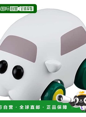 【日本直邮】TAKARA TOMY多美 CHORO Q PUIPUI 豚鼠车02小白
