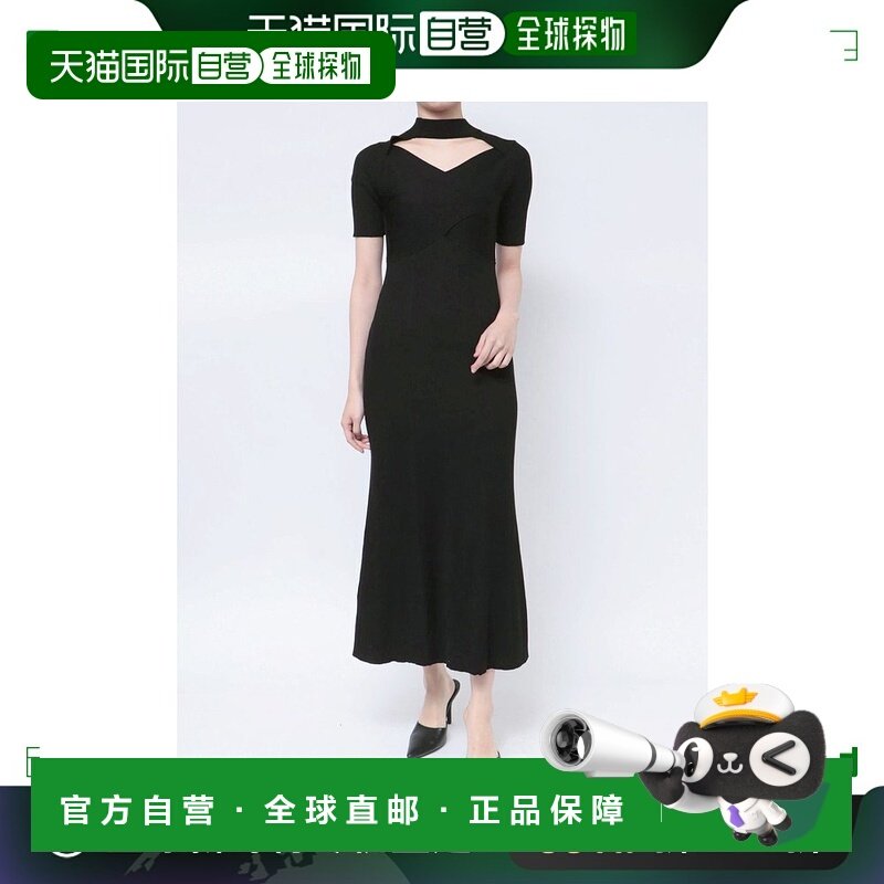 日本直邮MERCURYDUO 女士2WAY面板层叠风格美人鱼线条针织连衣裙