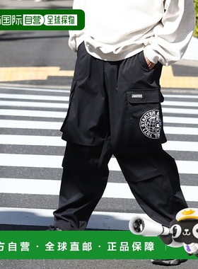 日本直邮STARTER BLACK LABEL 男士宽松款拉绳裤脚工装裤 STST168