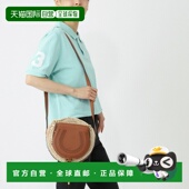 斜挎包 浅褐色 棕色 日本直邮Chloe 女士 25m MARCIE chc23ss736i