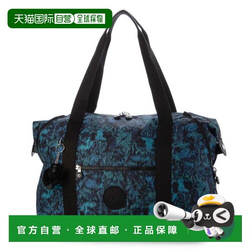 日本直邮Kipling 托特包 旅行包 混色蓝