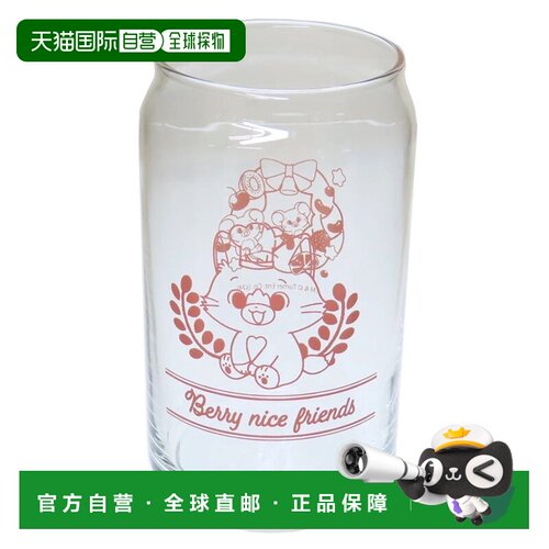 日本直邮Cinemacollection 汤姆与杰瑞玻璃杯 罐型玻璃杯