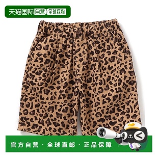 J323095 儿童夏日图案棉质短裤 1h可退 日本直邮BREEZE