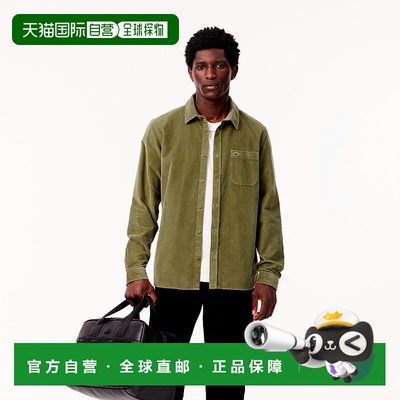 日本直邮LACOSTE法国鳄鱼男女同款衬衫CH7243-BMY新款