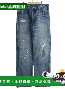 1h可退 日本直邮Double RL 男士经典直筒牛仔裤 1930年代工装风格