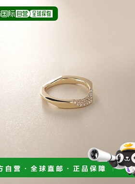 日潮跑腿COCOSHNIK K10 钻石 Kihei 图案戒指 405-66397