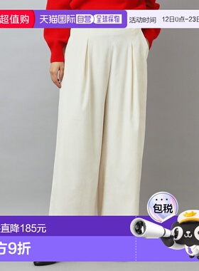 1h可退 日本直邮DRESSTERIOR 女士 软质灯芯绒阔腿裤 弹力舒适 易