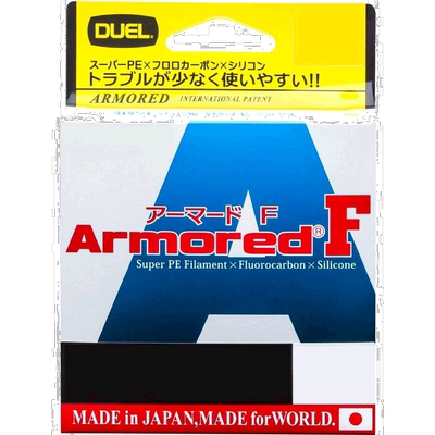 【日本直邮】DUEL钓鱼垂钓用具工具ARMORED F鱼线0.8号150m金黄色