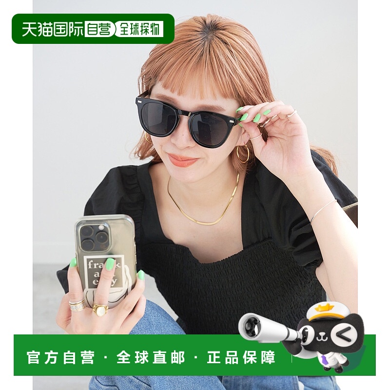 1h可退 日本直邮B.C STOCK 女士 复古方框太阳镜 塑料镜架 限量款