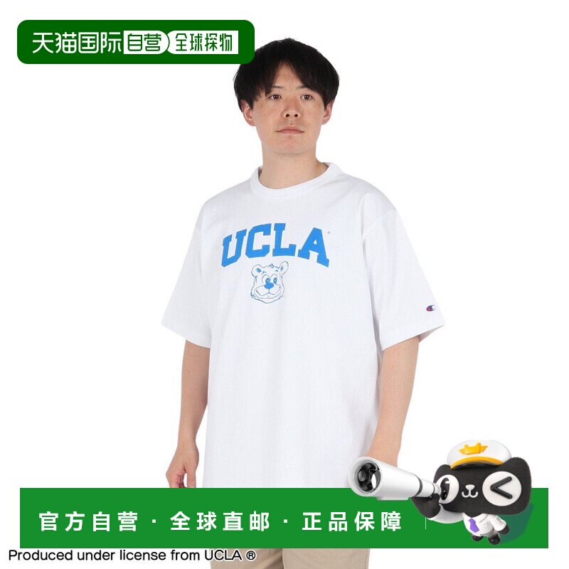 日本直邮Champion 冠军男士美国T1011短袖C5-B305 012运动T恤