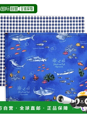 【日本直邮】CCS [2 件套] 餐垫 标准蓝色泻湖套装 N3602112