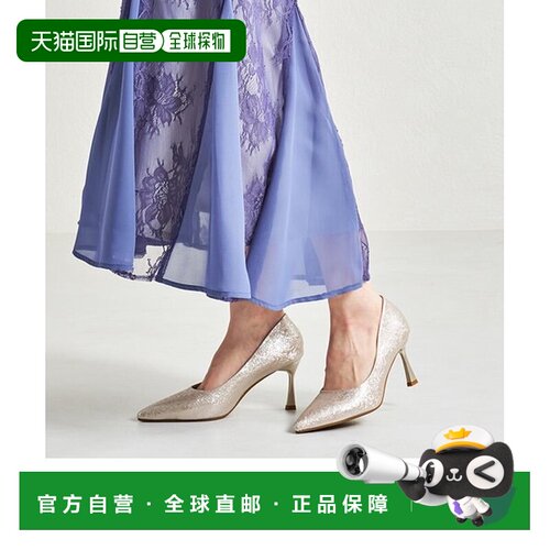 ORiental TRaffic 花卉图案尖头女鞋高跟鞋 962064303[]